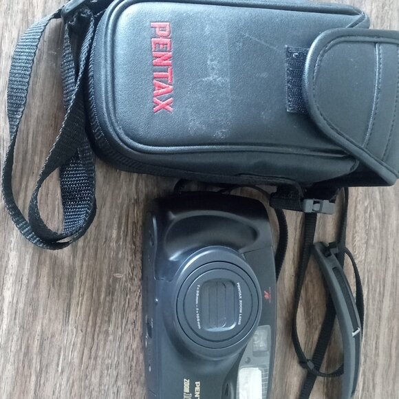 Pentax Zoom 105-R 35mm Film Camera 38-105mm Auto Focus Zoom Lens Japan With Bag - Picture 4 of 8